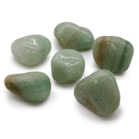 6x Large Unakite Tumble Stones African Healing Crystal Energy Set