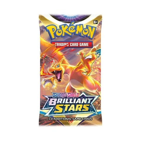 Pokemon TCG Brilliant Stars Booster Pack 10 Card Sword & Shield English