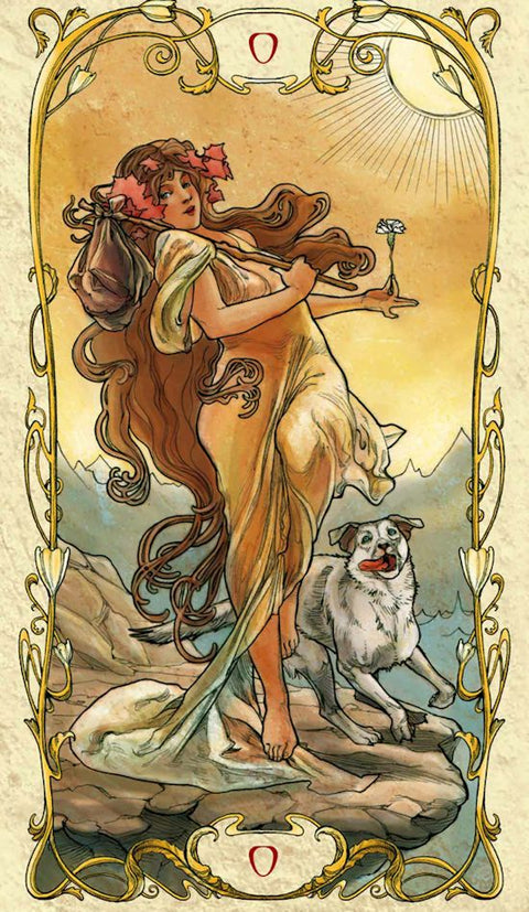 Mucha Tarot Cards Deck Massaglia Nosenzo Fortune Telling Lo Scarabeo NEW
