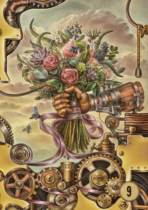 Steampunk Lenormand Oracle Cards Lo Scarabeo Barbara Moore Diana Cammarano NEW