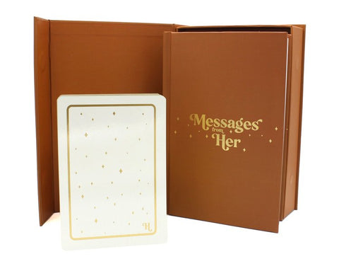 Messages From Her Oracle Cards & Guidebook Deck by Andrews McMeel