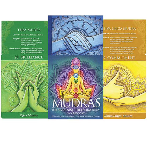 Mudras For Awakening The Energy Body Cards Deck & Book US Games Systems NEW