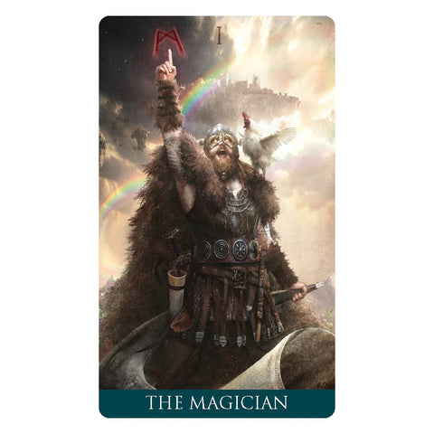 Runic Tarot Mini Deck 78 Cards Norse Runes Divination by Lo Scarabeo