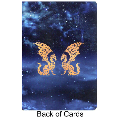 Dragon Wisdom Oracle Cards & Guidebook Set by Earth Dancer