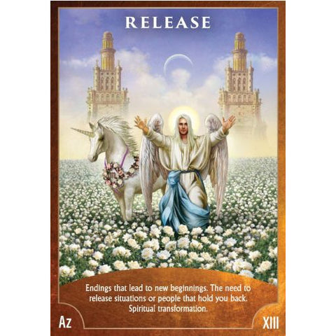 Angel Wisdom Tarot Cards Deck And Guidebook By Radleigh Valentine