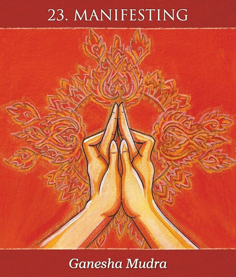 Mudras for Awakening the Five Elements Deck & Guidebook Set US Games