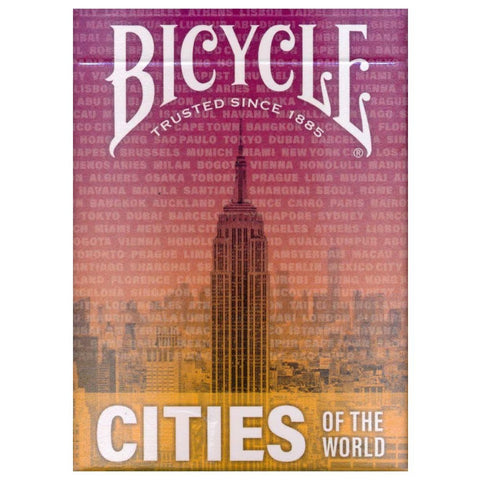 Bicycle Cities of the World Travel Playing Cards Poker Deck USA