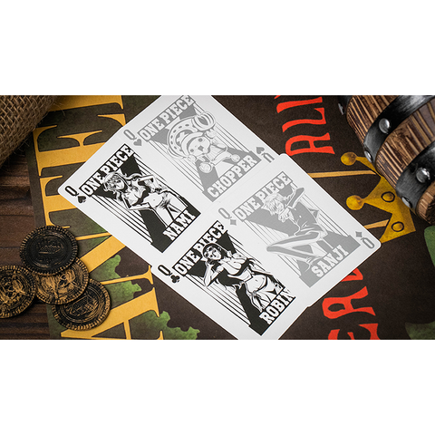 One Piece Brook Playing Cards Deck Card Mafia Embossed Licensed Anime