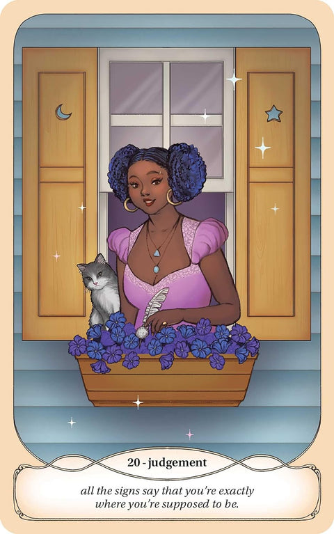 Cozy Witch Tarot Card Deck & Guidebook by Amanda Lovelace Janaina Medeiros