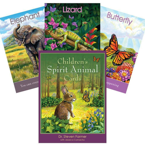 Childrens Spirit Animal Cards Deck Original Blue Angel By Dr. Steven Farmer NEW