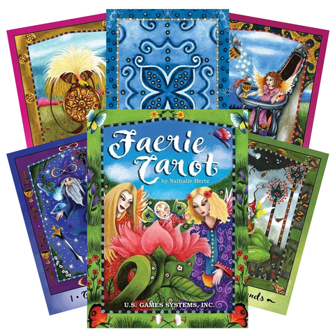 Faerie Tarot Card Deck by Natalie Hertz 78 Cards US Games Systems
