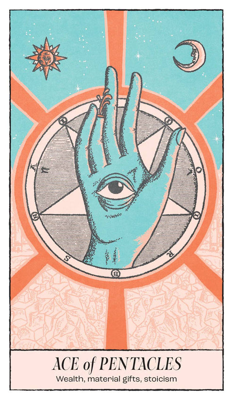 Crossed Destinies Tarot Deck 78-Card Marseille Style + Guidebook Rockpool