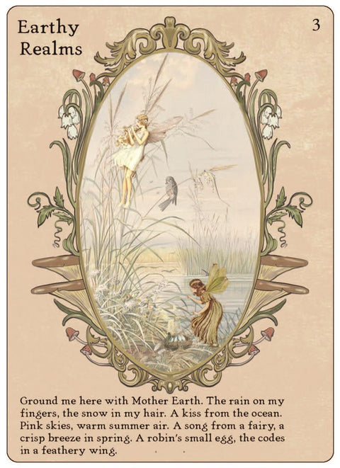 Sisters of the Fae Fairy Oracle Deck 33 Cards & Guidebook Sacred Scribe