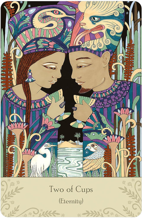 Universal Folk Tarot Cards Deck & Guidebook Healing US Games Systems