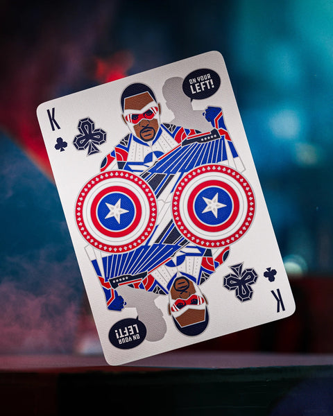 Captain America Playing Cards Deck by Theory11 Poker Magic Collectible