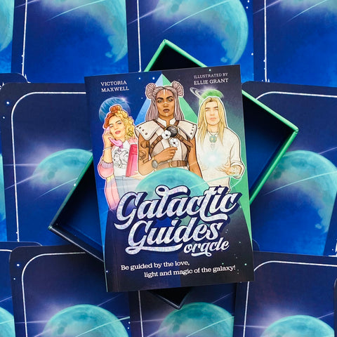 Galactic Guides Oracle Card Deck Rockpool Victoria Maxwell & Ellie Grant Rp177