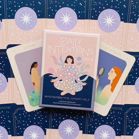 Daily Intentions Oracle Cards Deck Oneself Wisdom Rockpool Publishing RP160