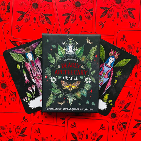 Deadly Apothecary Oracle Card Deck Healing Rockpool By Priestess Moon Rp178