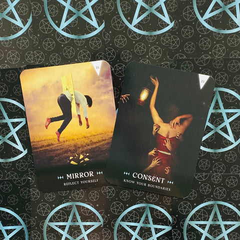 Dark Magick Oracle Cards Deck Reveal The Light Within Rockpool Publishing NEW