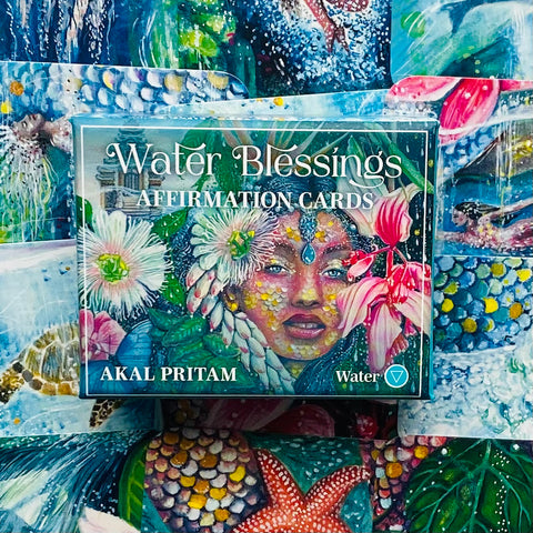 Water Blessings Affirmation Cards Deck Water
