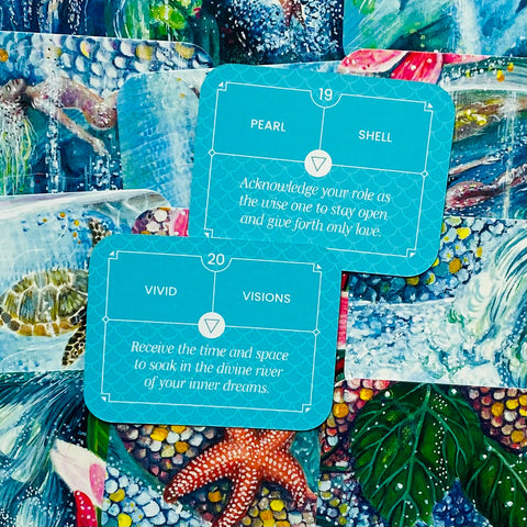 Water Blessings Affirmation Cards Deck Water