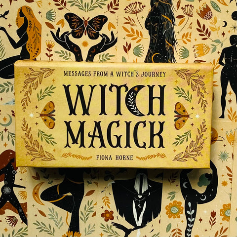 Witch Magick Oracle Cards – Spell & Message Deck for Intuition & Rituals
