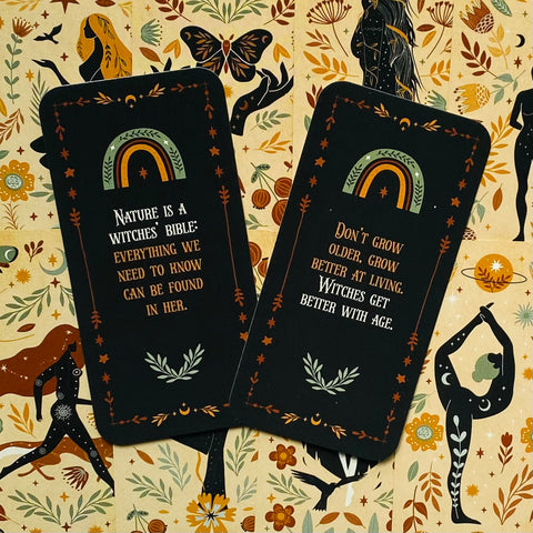 Witch Magick Oracle Cards – Spell & Message Deck for Intuition & Rituals