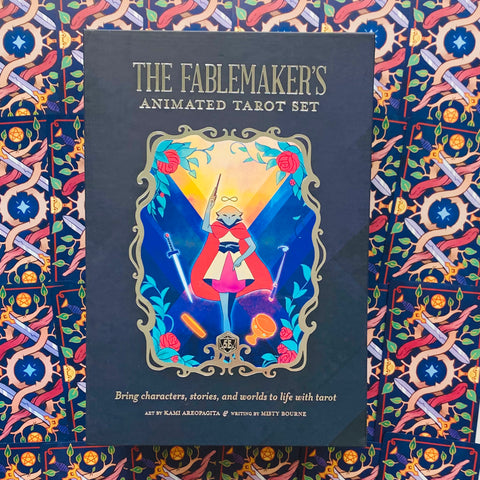 The Fablemaker'S Animated Tarot Cards Deck Story In Motion With Bag