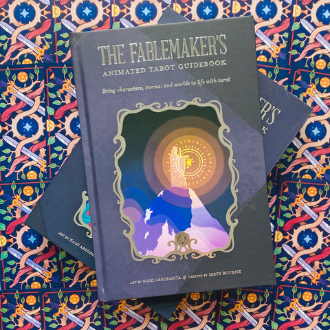 The Fablemaker'S Animated Tarot Cards Deck Story In Motion With Bag
