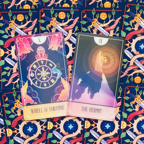 The Fablemaker'S Animated Tarot Cards Deck Story In Motion With Bag