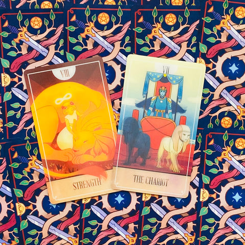 The Fablemaker'S Animated Tarot Cards Deck Story In Motion With Bag