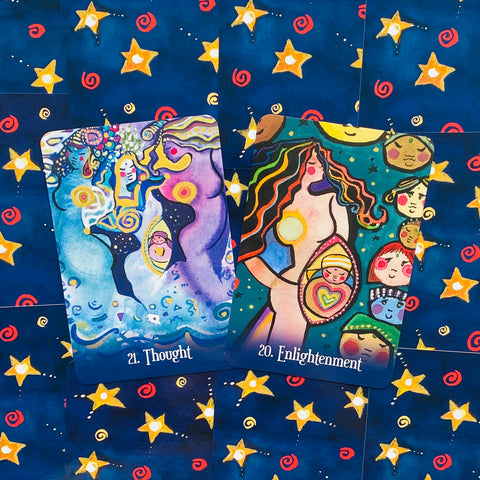 Enlighten Up Cards Deck Beyond Words Esoteric Messages Affirmation Smith
