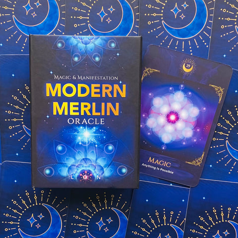 Modern Merlin Oracle Card Deck Magic & Manifestation