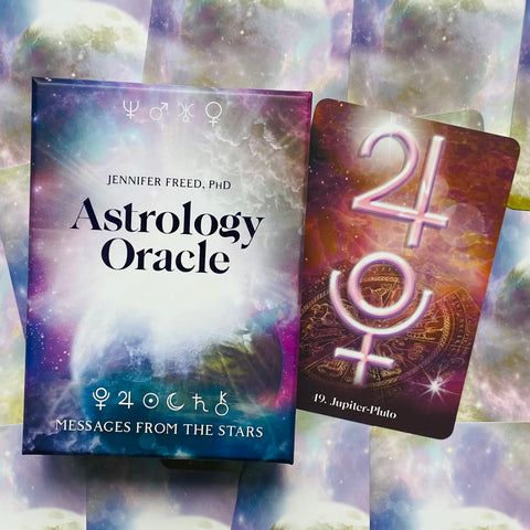 Astrology Oracle Cards Deck And Guidebook Blue Angel Messages From The Stars