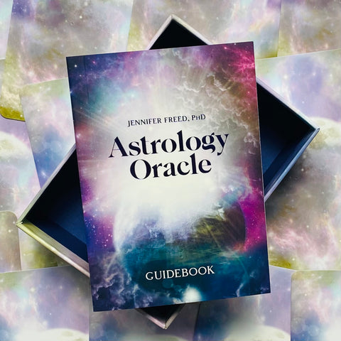 Astrology Oracle Cards Deck And Guidebook Blue Angel Messages From The Stars