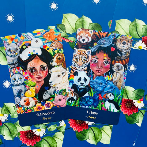 Earth Mothers Oracle Cards – Divine Feminine Wisdom & Nature Spirit Deck With Bag