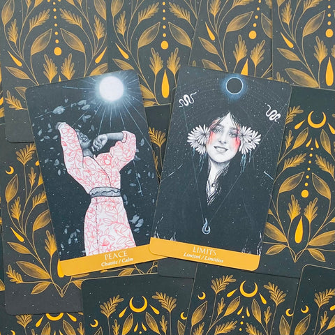 Soul Mirror Oracle Card Deck: See Yourself Blue Angel By Sunshine Connelly