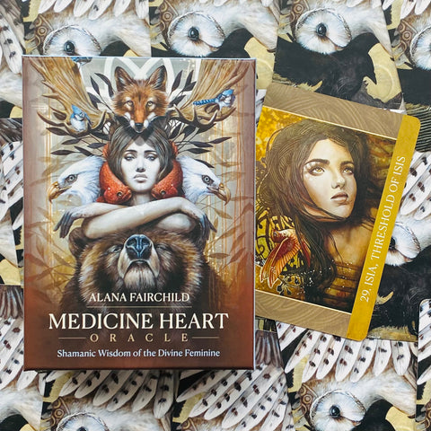 Medicine Heart Oracle Cards Deck And Guidebook Blue Angel