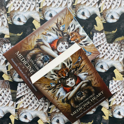 Medicine Heart Oracle Cards Deck And Guidebook Blue Angel