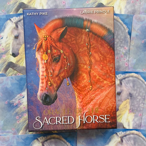 Oracle Of The Sacred Horse Cards Deck And Guidebook Blue Angel
