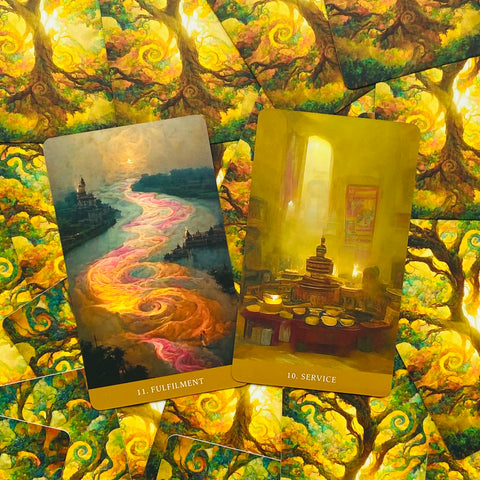 The Path Of Light Oracle Cards Deck And Guidebook
