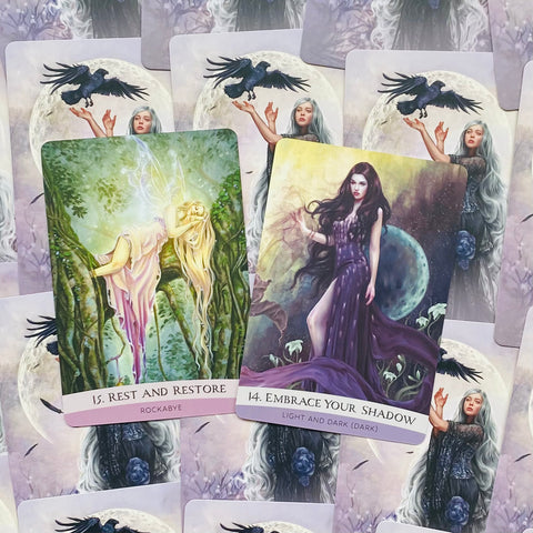 Practical Magic Oracle – Witchy Rituals Deck & Daily Spellwork Guidebook With Bag