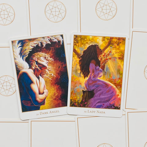 Lightworker Oracle: Fierce Love 11.11 Edition Cards Guidebook Blue Angel