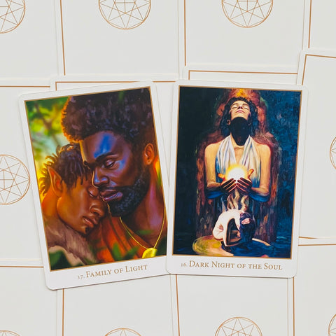 Lightworker Oracle: Fierce Love 11.11 Edition Cards Guidebook Blue Angel