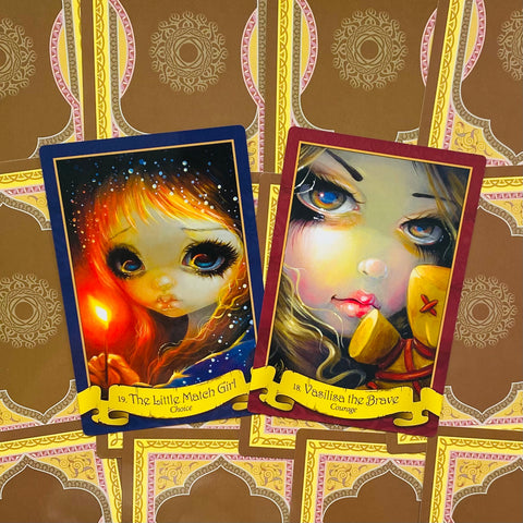 The Faerytale Oracle Deck Cards Esoteric Fortune Telling Blue Angel NEW