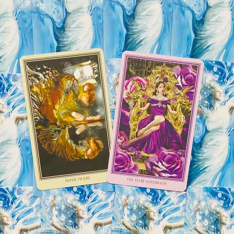 Luminouse Humannes Oracle Cards Deck And Guidebook With Velvet Bag
