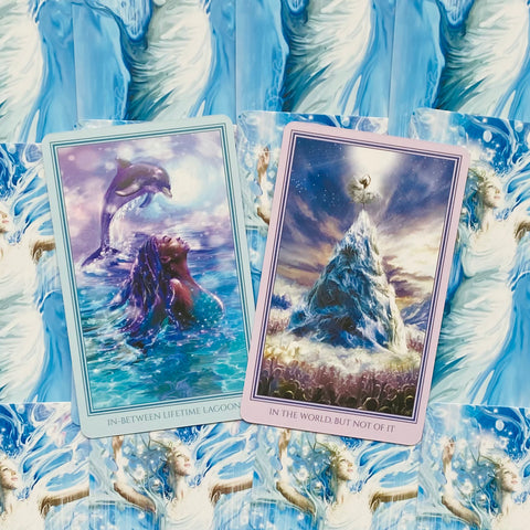 Luminouse Humannes Oracle Cards Deck And Guidebook With Velvet Bag