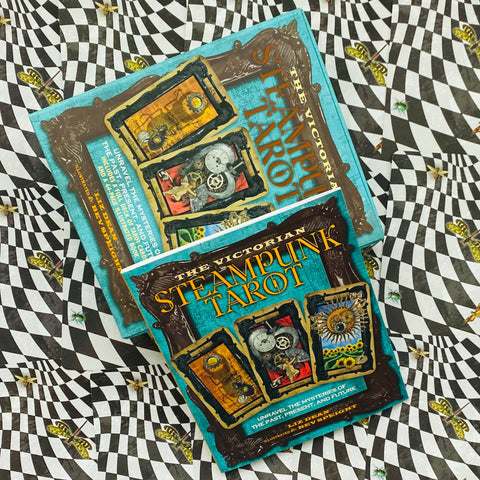 The Victorian Steampunk Tarot Cards & Illustrated Book Cico Books Liz Dean