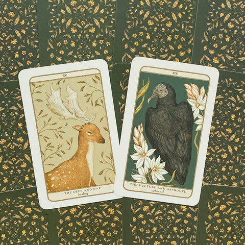 Woodland Wardens Oracle – Animal Spirit Cards Deck & Nature Guidebook