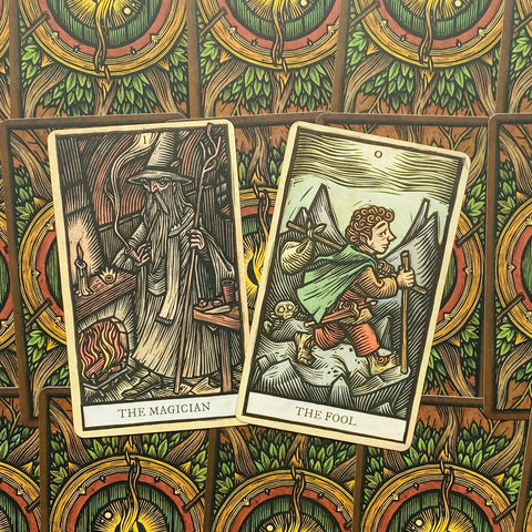 The Lord Of The Rings Tarot Cards Deck & Guidebook
